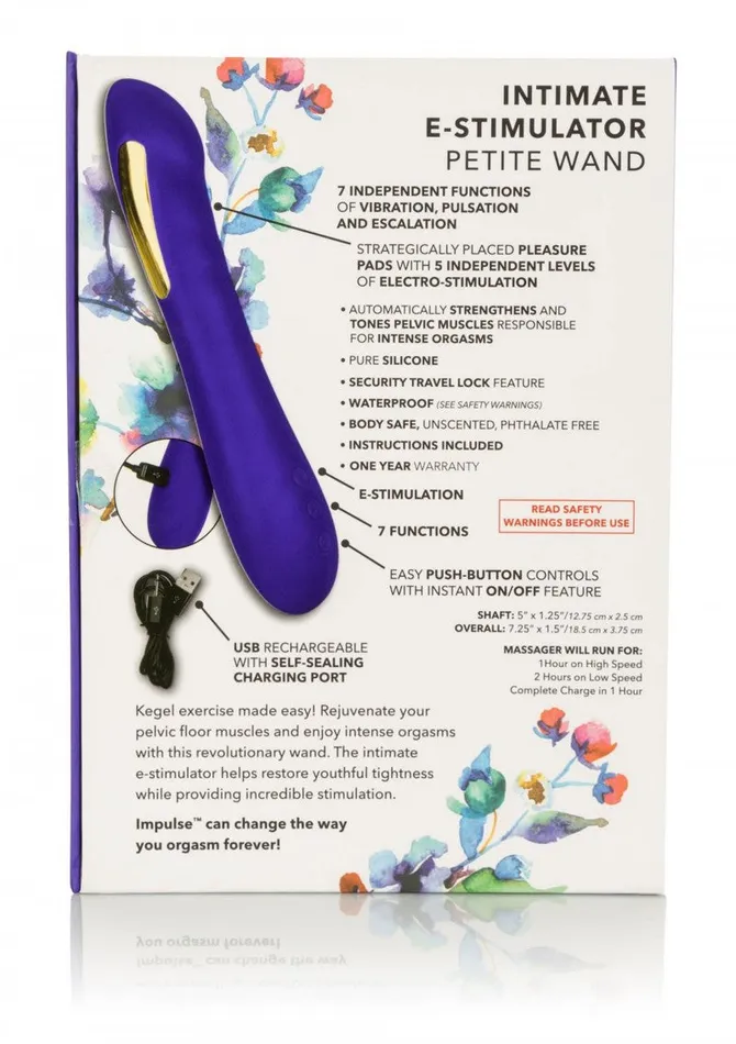 Vibrators NNN Retail Ltd CalExotics Impulse Estim Petite Wand