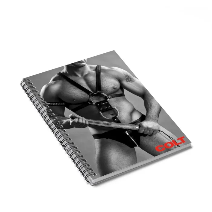 Printify Restraints COLT Leather Spiral Notebook