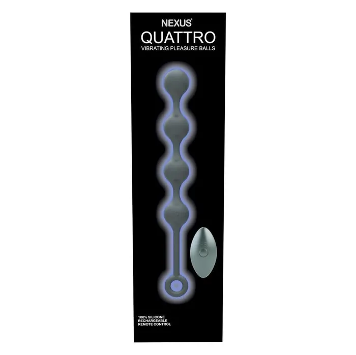 Male Sex Toys Nexus Quattro Remote Control Vibrating Anal Beads