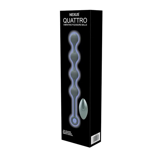 Male Sex Toys Nexus Quattro Remote Control Vibrating Anal Beads