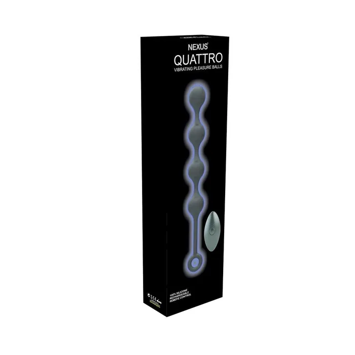 Male Sex Toys Nexus Quattro Remote Control Vibrating Anal Beads