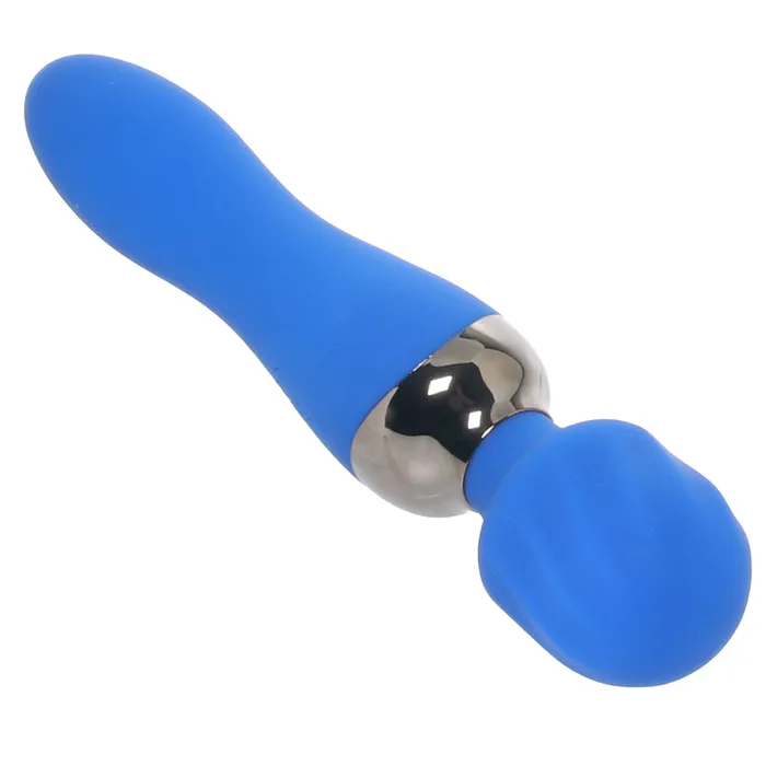 Vibrators Evolved Novelties Selopa Blue Belle Wand Vibe in Blue