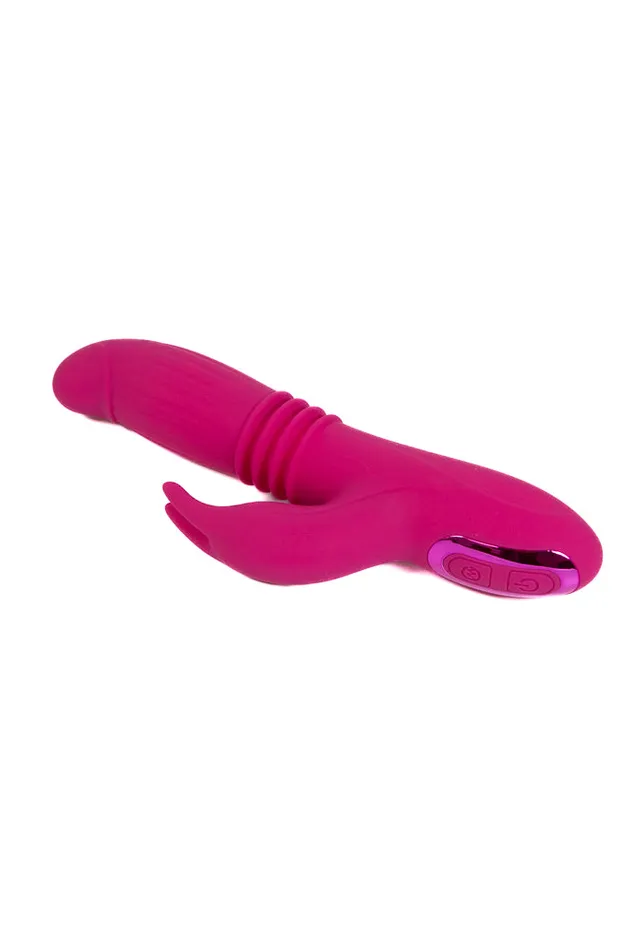 NS Novelties Vibrators NS Novelties INYA Passion Thrusting Expanding Rabbit Vibrator Pink