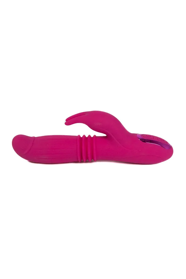 NS Novelties Vibrators NS Novelties INYA Passion Thrusting Expanding Rabbit Vibrator Pink