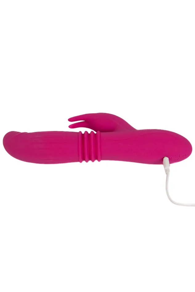 NS Novelties Vibrators NS Novelties INYA Passion Thrusting Expanding Rabbit Vibrator Pink