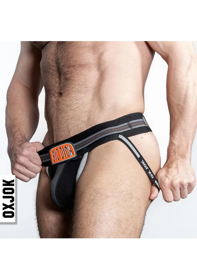 Anal Bulgar Pumper Sack Slider Jock Black Iron Oxballs