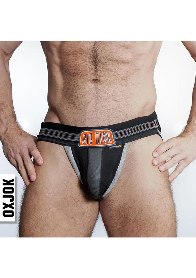 Anal Bulgar Pumper Sack Slider Jock Black Iron Oxballs