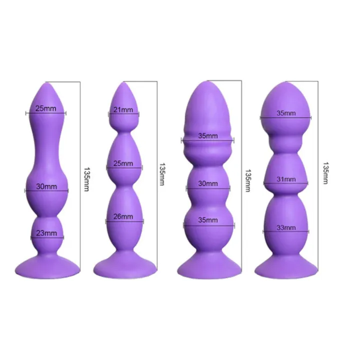 Anal Friendly Silicone Dildo Love Plugs Anal