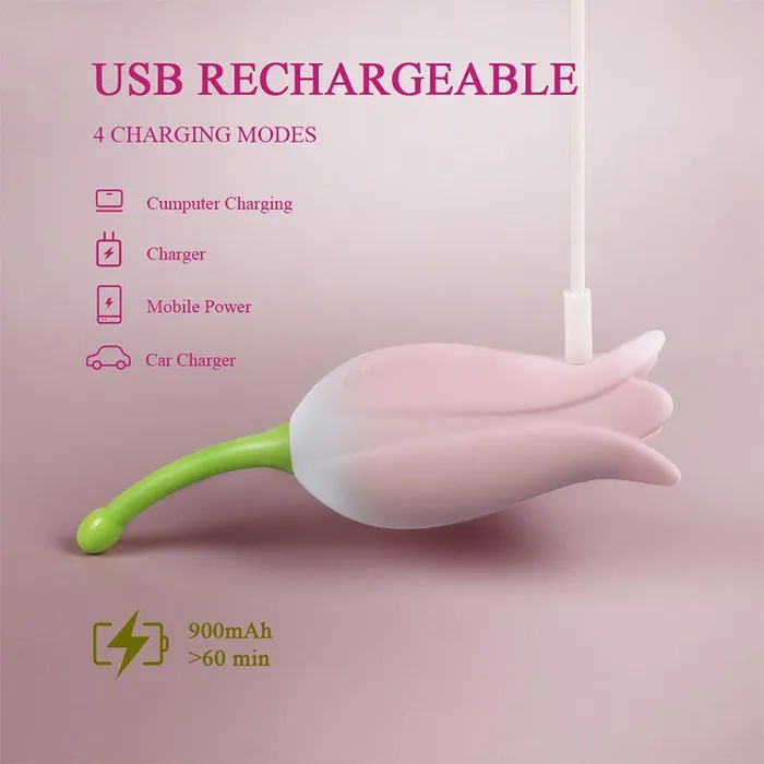 Female Sex Toys Tulip Clitoral Pleasure Vibrator for Women Inyarose