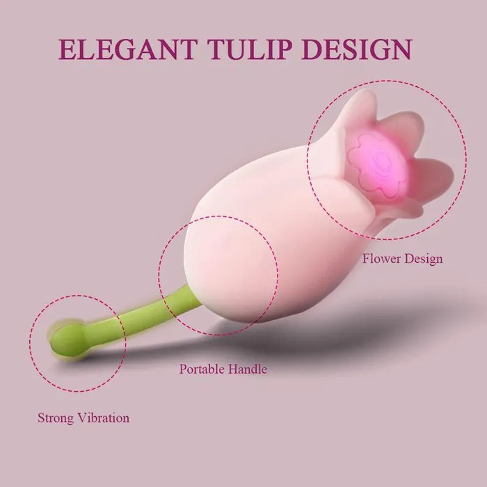 Female Sex Toys Tulip Clitoral Pleasure Vibrator for Women Inyarose