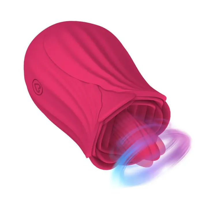 Inyarose Vibrators Rose Tongue Pleasure Vibe