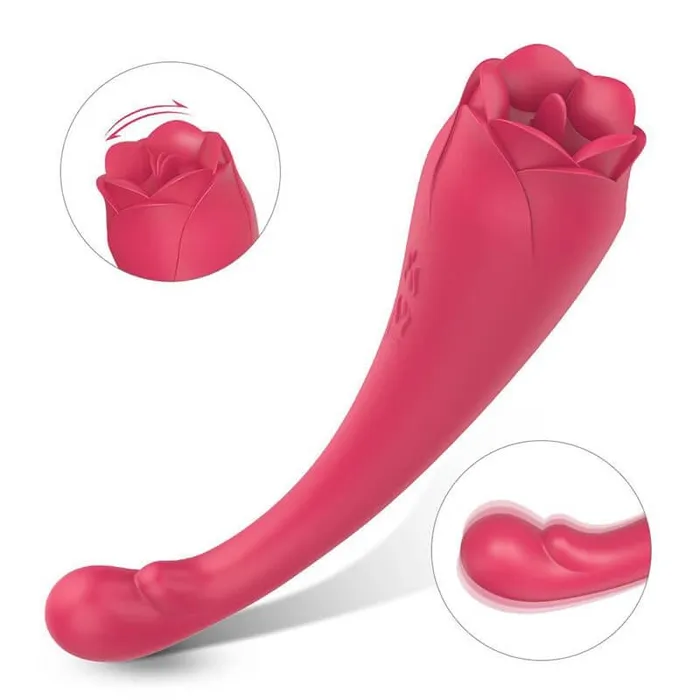 Licking Rose Vibrator Massager Inyarose Vibrators