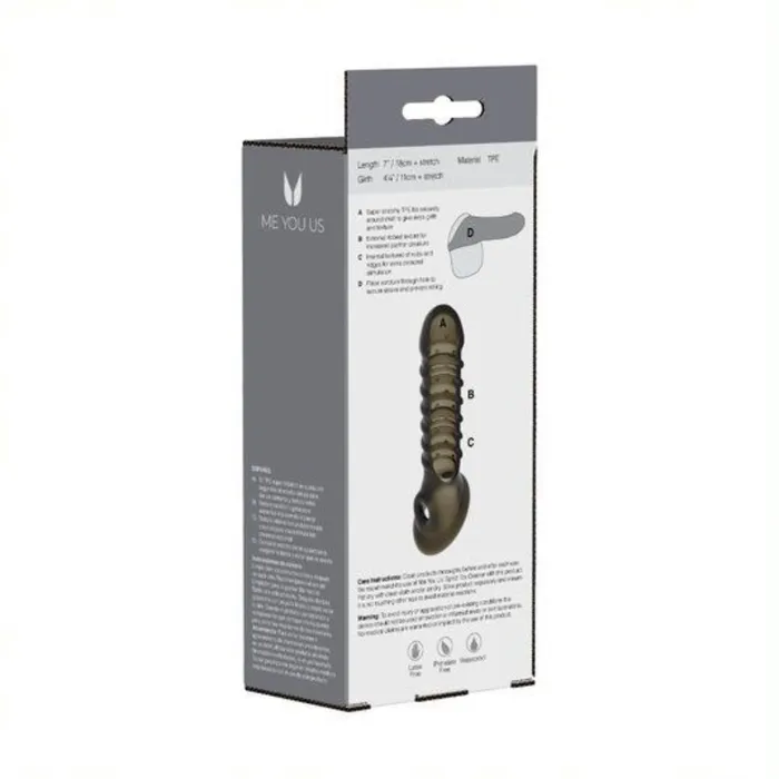 Me You Us Male Sex Toys Me You Us Emperor Penis Sleeve Smoke
