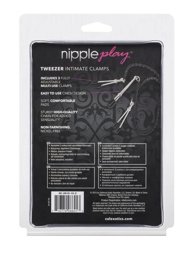 Nipple Play Couples Nipple Play Tweezer Intimate Nipple and Clitoral Clamps Nipple Play Couples Nipple Play Tweezer Intimate Nipple and Clitoral Clamps