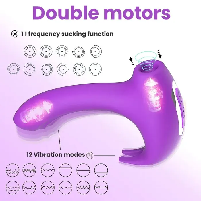 Vibrators Inyarose Sucking Slapping Hammer Vibrator