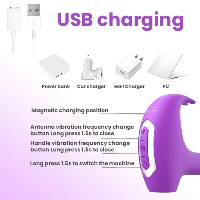 Vibrators Inyarose Sucking Slapping Hammer Vibrator