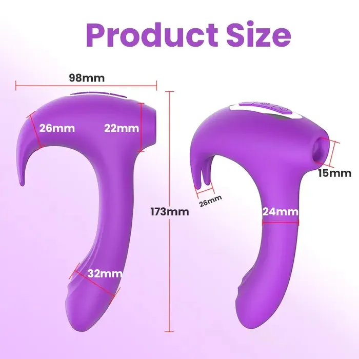 Vibrators Inyarose Sucking Slapping Hammer Vibrator