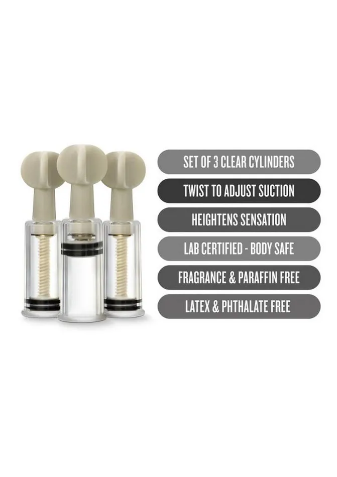 Vibrators Temptasia Temptasia Clit and Nipple Twist Suckers
