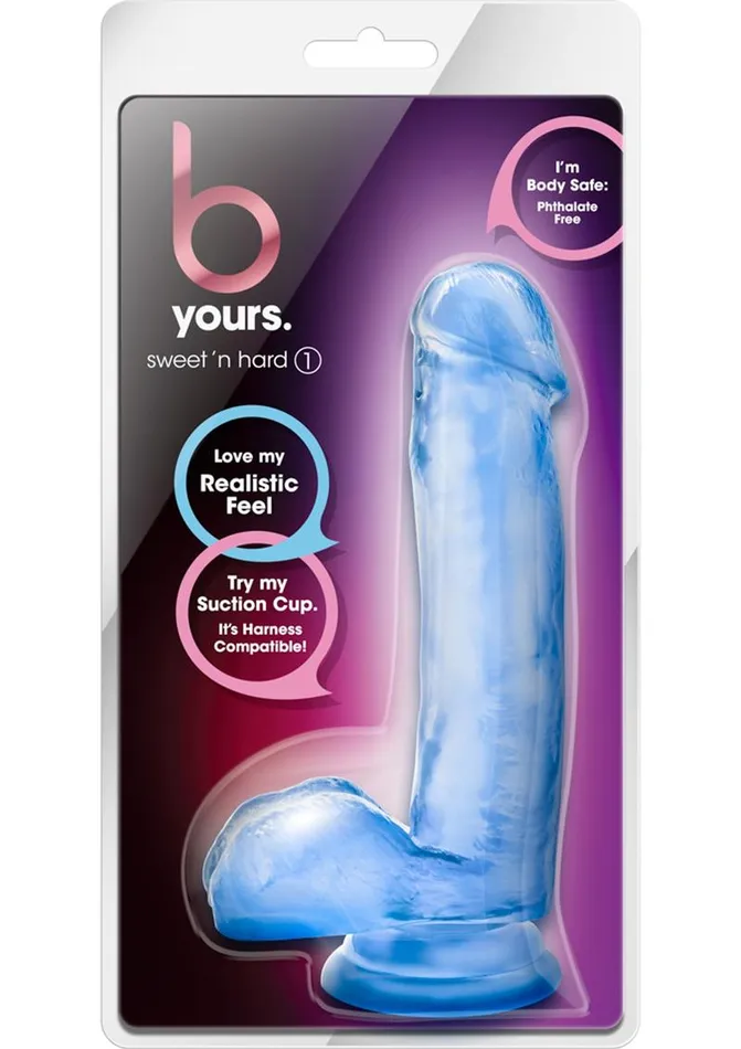 Dildos B Yours B Yours Sweet N Hard 1 Dildo with Balls Dildos B Yours B Yours Sweet N Hard 1 Dildo with Balls