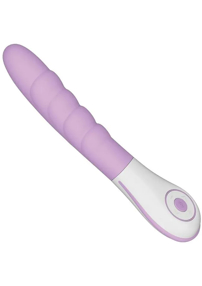 OVO Female Sex Toys OVO Silkskyn Rechargeable Silicone Ribbed Vibrator