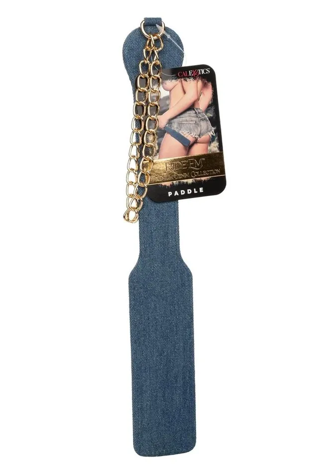 Ride em Ride Em Premium Denim Collection Paddle Vibrators