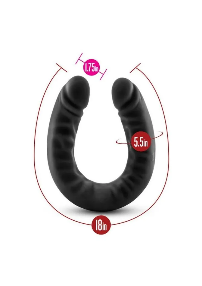 Ruse Ruse Silicone Double Headed Dildo Dildos