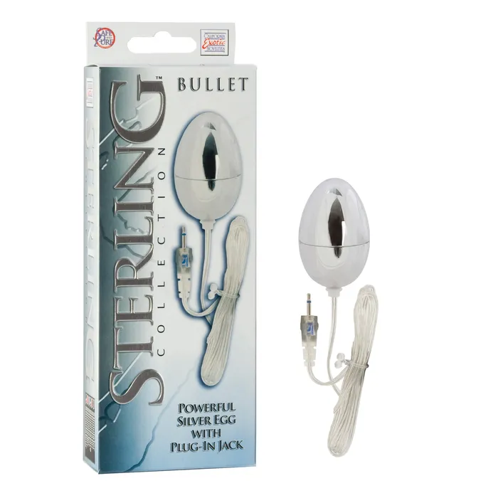 Sterling Collection Silver Egg CalExotics Vibrators Sterling Collection Silver Egg CalExotics Vibrators